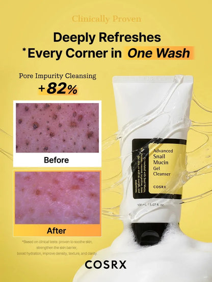 Advanced Snail Mucin Gel Cleanser