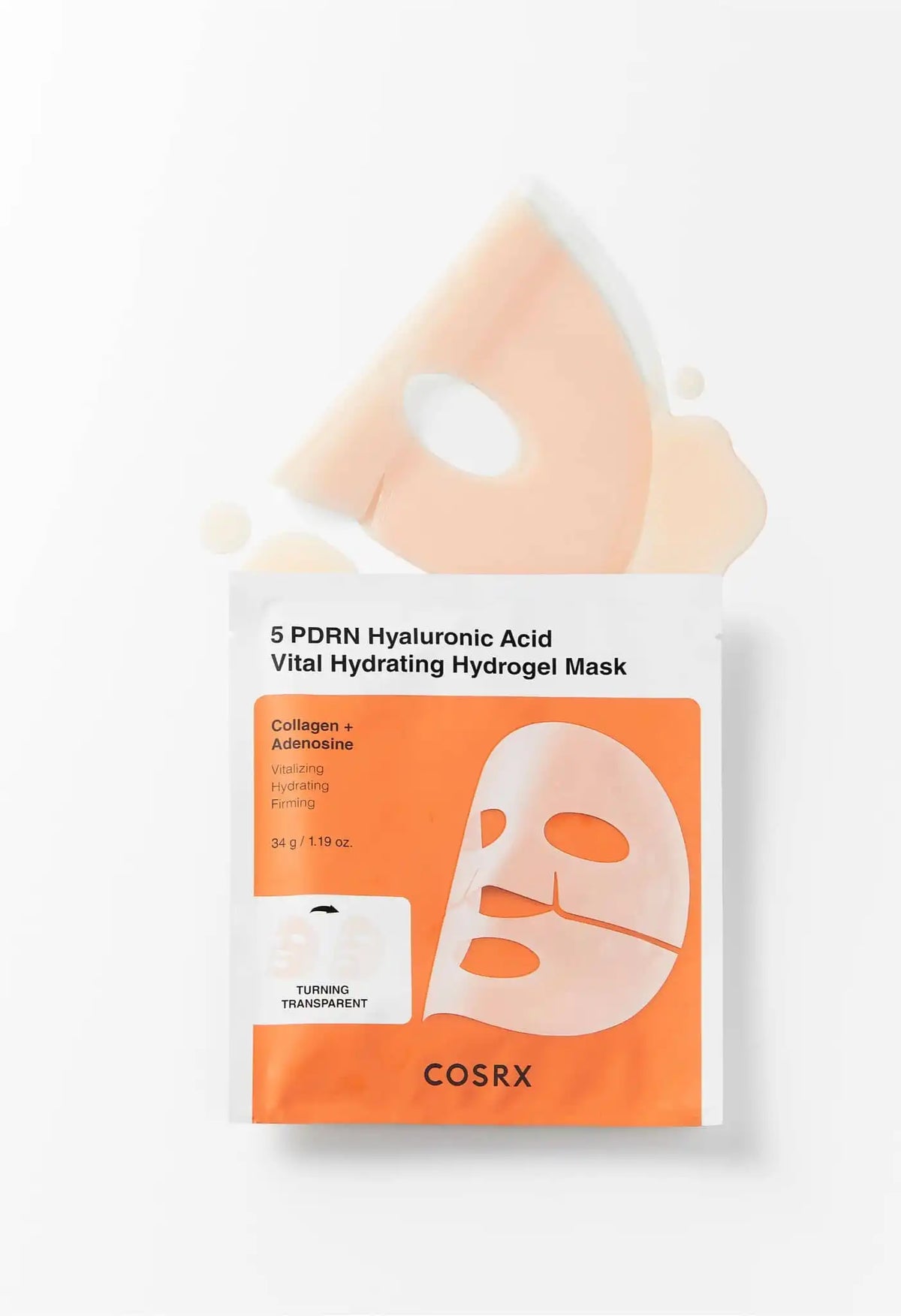 COSRX 5 PDRN Hyaluronic Acid Vital Hydrating Hydrogel Mask