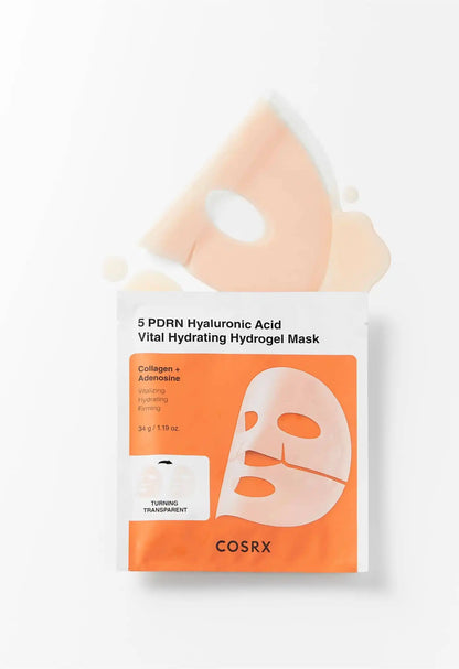 COSRX 5 PDRN Hyaluronic Acid Vital Hydrating Hydrogel Mask