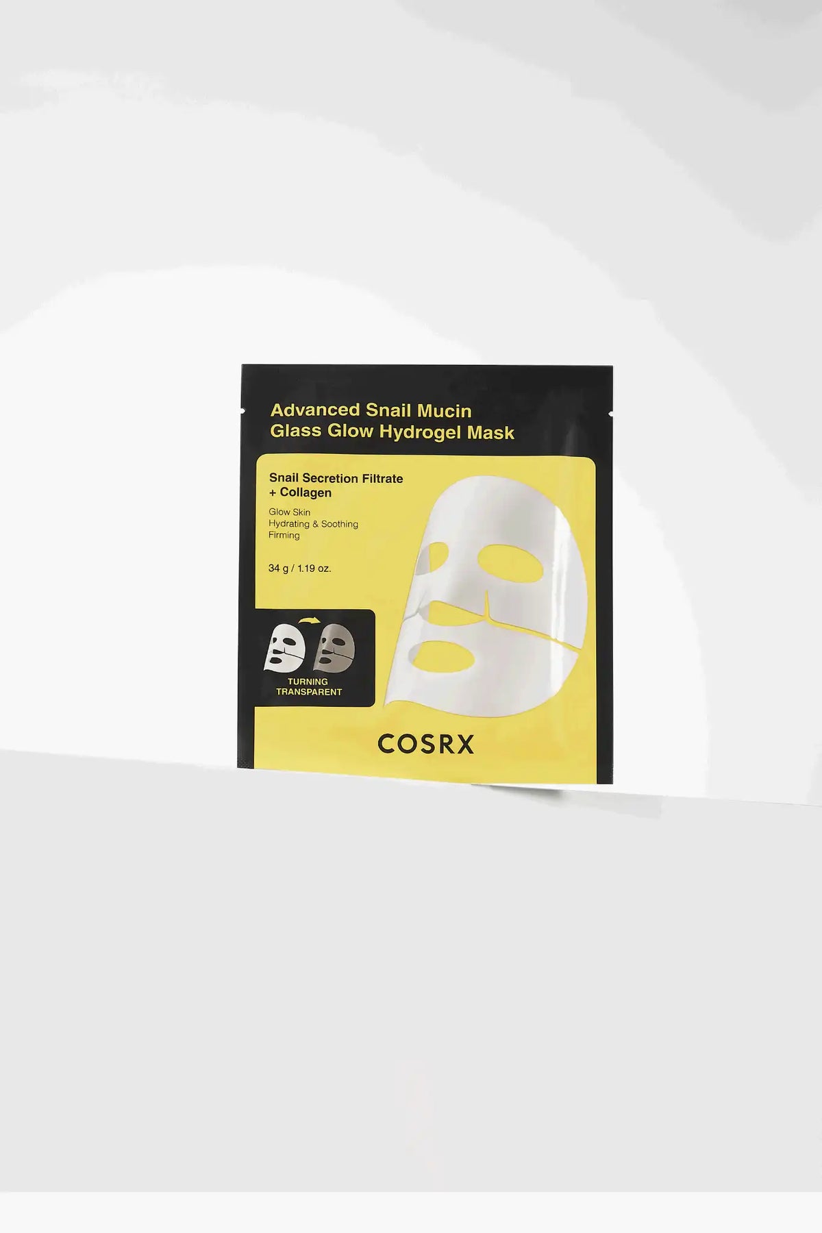 Advanced Snail Mucin Glass Glow Hydrogel Mask_3ea