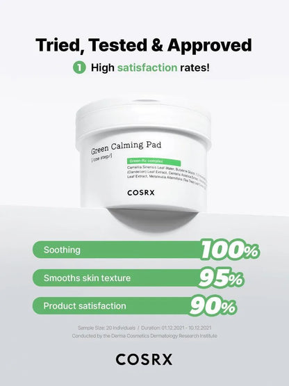 COSRX One Step Green Calming Pad