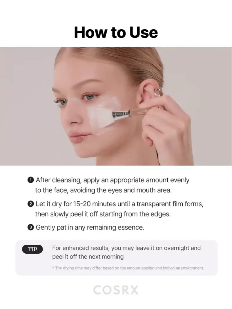 COSRX PDRN EXOSOME Skinplaning Glaze Mask