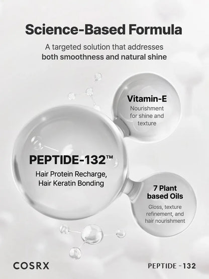 COSRX PEPTIDE-132 Ultra Perfect Hair Bonding Oil Serum